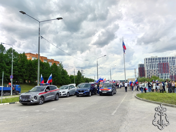 Тульские росгвардейцы приняли участие в праздничных мероприятиях, посвященных Дню России