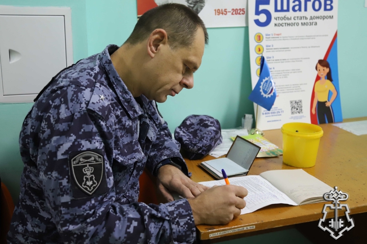 Росгвардейцы продолжают принимать участие в ведомственной акции «От сердца к сердцу» в Туле