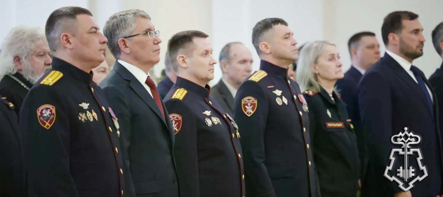 Торжественное собрание, посвященное Дню войск национальной гвардии Российской Федерации, состоялось в Туле