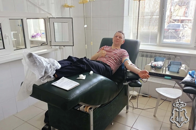 Росгвардейцы продолжают участие в донорской акции «От сердца к сердцу» в Тульской области