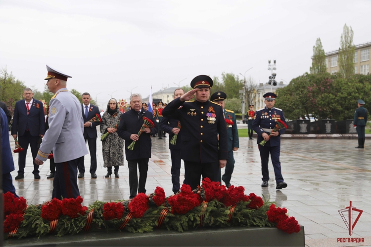 Росгвардейцы приняли участие в Параде Победы в Туле