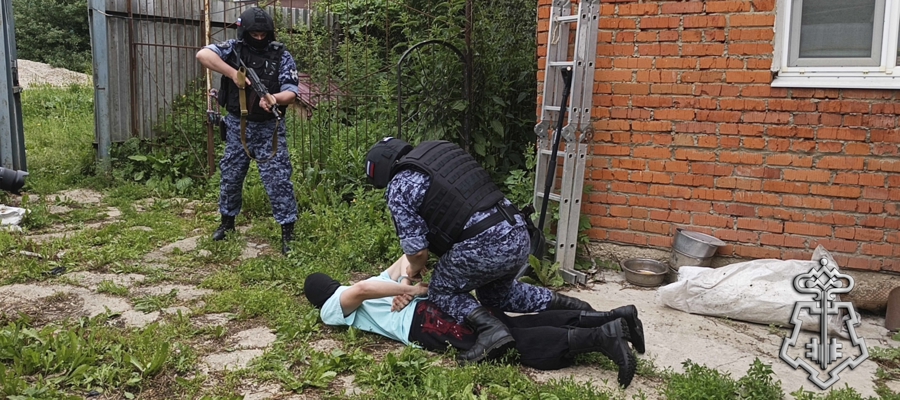 Росгвардейцы провели тренировку на охраняемом объекте в Туле